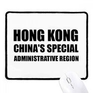 Dıythinker Siyah Hong Kong Çin Özel Yönetim Bölgesi Kaymaz Fare Altlığı