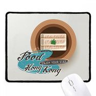 Dıythinker Siyah Hong Kong Sushi Karidesli Çin Kaymaz Fare Altlığı