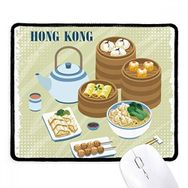 Dıythinker Siyah Hong Kong Tarzı Çin Dim Sum Kaymaz Fare Altlığı