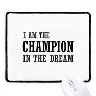 Dıythinker Siyah I Am The Best One In The Dream Kaymaz Fare Altlığı