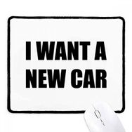 Dıythinker Siyah I Want A New Car Kaymaz Fare Altlığı