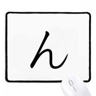 Dıythinker Siyah Japon Katakana Karakteri N Kaymaz Fare Altlığı