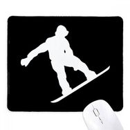 Dıythinker Siyah Jumping Skateboarding Spor Siyah Silüet Kaymaz Fare Altlığı