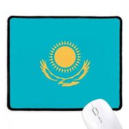 Dıythinker Siyah Kazakistan Ulusal Bayrağı Asya Ülke Kaymaz Fare Altlığı