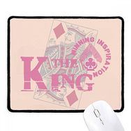 Dıythinker Siyah King Kartları Kumar Aletleri Desen Kaymaz Fare Altlığı