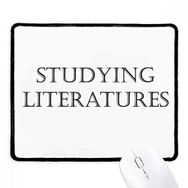 Dıythinker Siyah Kısa Cümle Eğitim Edebiyatları Kaymaz Fare Altlığı