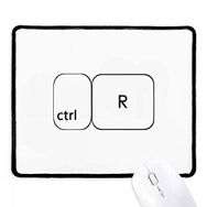 Dıythinker Siyah Klavye Sembolü ctrl R Kaymaz Fare Altlığı