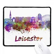 Dıythinker Siyah Leicester Britain City Suluboya Kaymaz Fare Altlığı