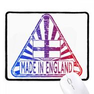 Dıythinker Siyah Made in England Üçgen Kent Simgesi Bayrağı Kaymaz Fare Altlığı