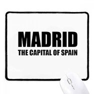 Dıythinker Siyah Madrid İspanya'nın Başkenti Kaymaz Fare Altlığı