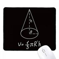 Dıythinker Siyah Matematik Kowledge Dairesel Koni Hacim Kaymaz Fare Altlığı