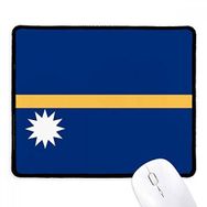 Dıythinker Siyah Nauru Ulusal Bayrağı Okyanusya Ülke Kaymaz Fare Altlığı