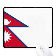 Dıythinker Siyah Nepal Ulusal Bayrağı Asya Ülke Kaymaz Fare Altlığı