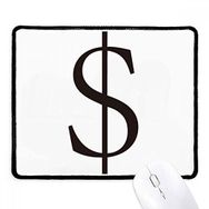 Dıythinker Siyah Para Birimi Sembolü Amerikan Doları Kaymaz Fare Altlığı