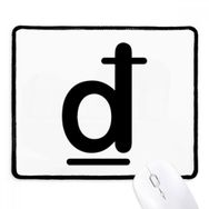 Dıythinker Siyah Para Birimi Sembolü Vietnamese Dong Kaymaz Fare Altlığı