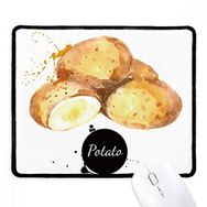 Dıythinker Siyah Patates Sebze Lezzetli Sağlıklı Suluboya Kaymaz Fare Altlığı