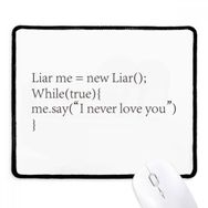 Dıythinker Siyah Programcı Program İfadesi Liar Me Kaymaz Fare Altlığı