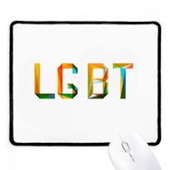 Dıythinker Siyah Renkli LGBT Gökkuşağı Homo Kaymaz Fare Altlığı