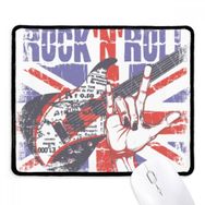 Dıythinker Siyah Rock Gitar İngiltere İngiltere Ülke Bayrağı BK Kaymaz Fare Altlığı