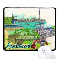 Dıythinker Siyah Şehir Futbol Kırmızı Şarap Auckland Kaymaz Fare Altlığı