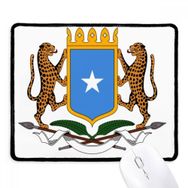 Dıythinker Siyah Somali Afrika Ulusal Amblem Kaymaz Fare Altlığı