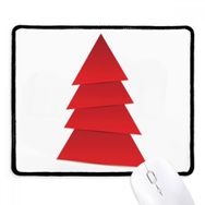 Dıythinker Siyah Soyut Noel Ağacı Origami Desenli Kaymaz Fare Altlığı