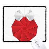 Dıythinker Siyah Soyut Noel Origami Dekorasyon Deseni Kaymaz Fare Altlığı