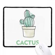 Dıythinker Siyah Suluboya Kaktüs Succulents Saksı Bitki Kaymaz Fare Altlığı