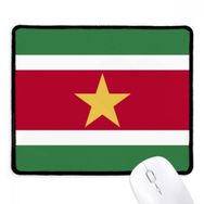 Dıythinker Siyah Surinam Ulusal Bayrağı Güney Amerika Ülke Kaymaz Fare Altlığı