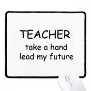 Dıythinker Siyah Teacher Take A Hand Lead My Future Kaymaz Fare Altlığı