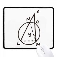 Dıythinker Siyah Trigonometrik Matematik Vektör İllüstrasyonu Kaymaz Fare Altlığı