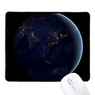 Dıythinker Siyah Universe Space Blue Planet Earth Kaymaz Fare Altlığı