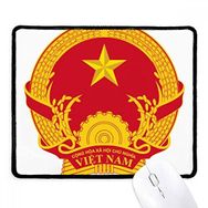Dıythinker Siyah Vietnam Asya Ulusal Amblem Kaymaz Fare Altlığı