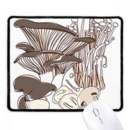 Dıythinker Siyah Yummy Home Yemekleri Swamm İllüstrasyon Kaymaz Fare Altlığı