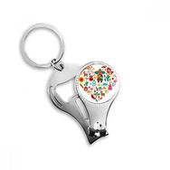 Dıythinker Sombrero Suger Skull Meksika Flamingo Anahtarlık