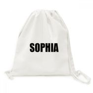 Dıythinker Sophia Bulgaristan Şehir Adı Kanvas İpli Sırt Çantası