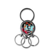 Dıythinker Soyut Karakter Figür Erkek Yağlıboya Resim Desen Metal Anahtarlık