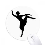 Dıythinker Spor Dans Dansçı Performans Sanatı Baskılı Yuvarlak Kaymaz Kauçuk Mouse Pad
