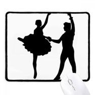 Dıythinker Spor Performans Dansçı Dansçı Dans Kaymaz Siyah Başlıklı Kenarlar Mouse Pad