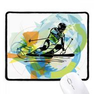 Dıythinker Sporcular Kayak Sporları Freestyle Suluboya Kaymaz Mouse Pad