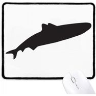 Dıythinker Streamline Shark Fierce Fish Silhouette Kaymaz Mouse Pad
