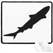 Dıythinker Streamline Shark Fierce Silhouette Kaymaz Mouse Pad