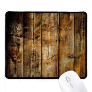 Dıythinker Tan Siyah Ahşap Retro Eski Düzensiz Kaymaz Mouse Pad
