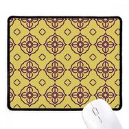 Dıythinker Tayland Altın Mor Dekoratif Illüstrasyon Kaymaz Mouse Pad