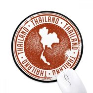 Dıythinker Tayland Kültürü I Love Tayland Haritası Yuvarlak Kaymaz Mouse Pad