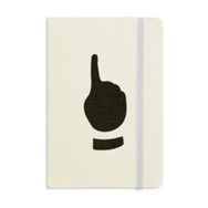 Dıythinker Tek Hareket Silüeti Desenli Baskılı A5 Defter