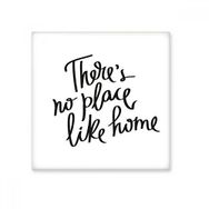 Dıythinker Theres No Place Like Home Alıntı Seramik Biske Fayans 20x20 cm Seramik Karo