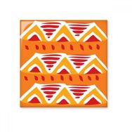 Dıythinker Triangle Hills Meksika Totems Antik Medeniyet Çizimi 15x15 cm Seramik Karo