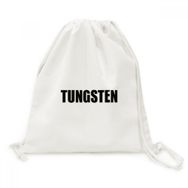 Dıythinker Tungsten Element Adı Kimya Kanvas İpli Sırt Çantası
