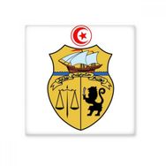 Dıythinker Tunus Asya Ulusal Amblem Seramik 10x10 cm Seramik Karo